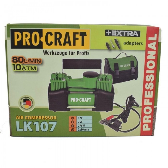 Автомобильный компрессор Procraft LK107 – Автокомрессоры