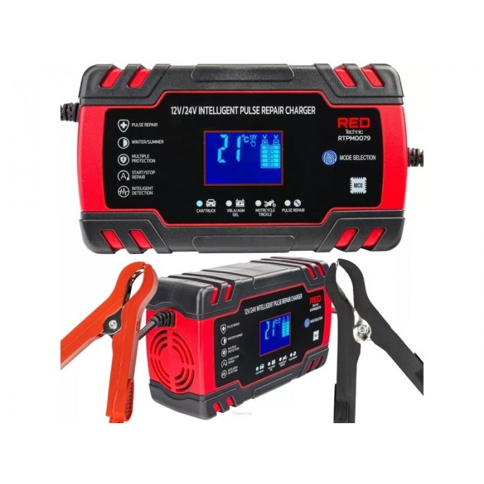Автомобильное зарядное устройство Red Technic RTPM0079 – Зарядные устройства для акумуляторов