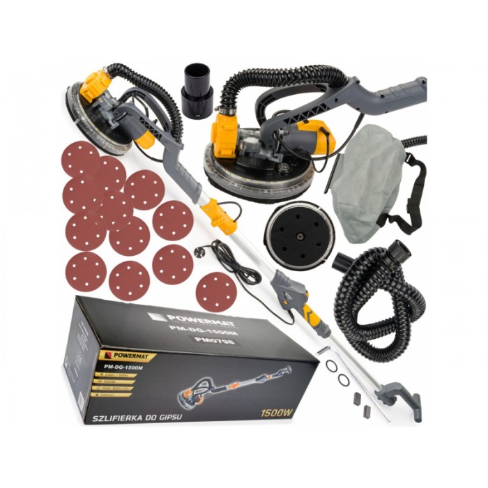 Șlefuitor de pereți Powermat PM-DG-1500M – Masini de slefuit pereti
