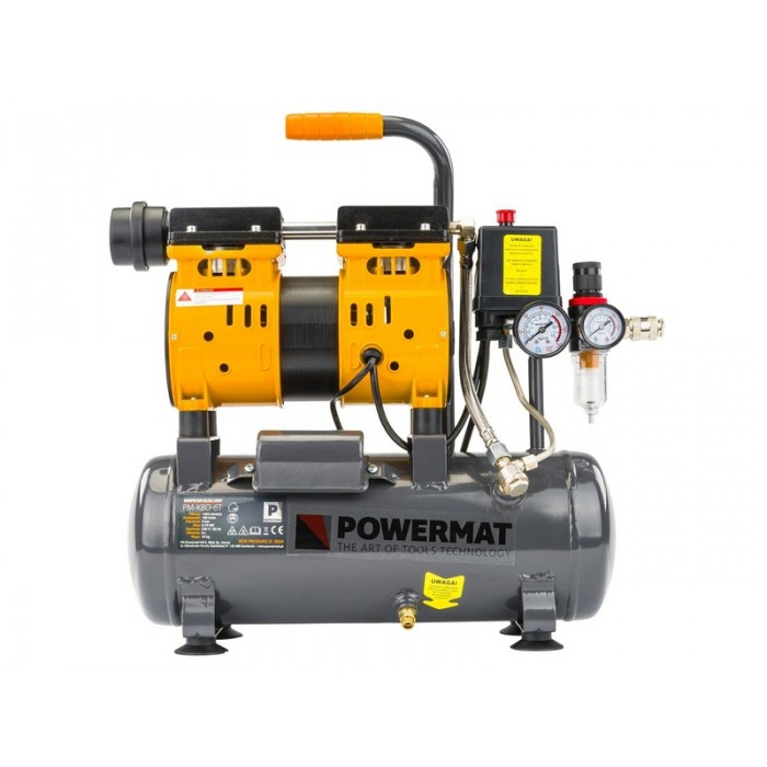 Безмасляный воздушный компрессор Powermat PM-KBO-6T – Компрессоры