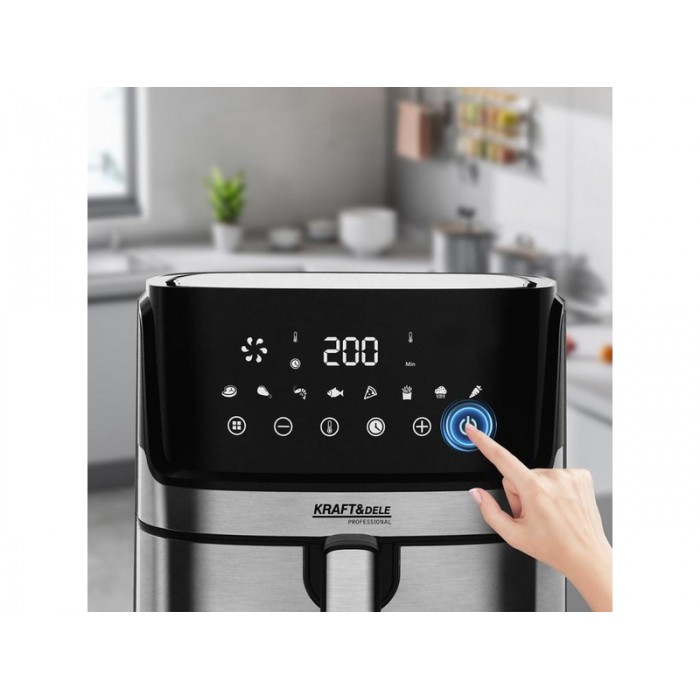 Фритюрница KRAFT&DELE KD4101 8 л 1850 Вт