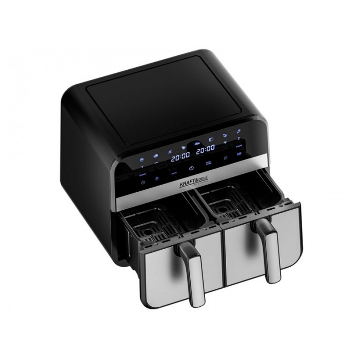 Аэрофритюрница Kraft&Dele KD4180 9 л 2500 Вт купить в Молдове Supermag.md