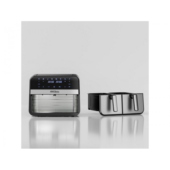 Аэрофритюрница Kraft&Dele KD4180 9 л 2500 Вт купить в Молдове Supermag.md