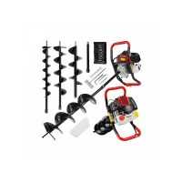 Мотобур + 3 сверла Red Technic RTSWG0106