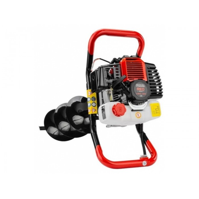 Мотобур + 3 сверла Red Technic RTSWG0106 – Мотобуры
