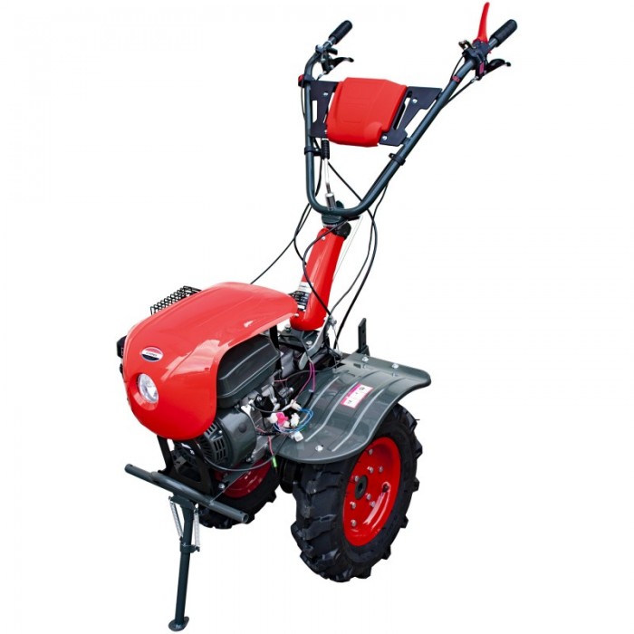 Cultivator cu motor pe benzină Elefant E5 cu freze – Cultivatoare cu motor și tractoare cu acționare manuală
