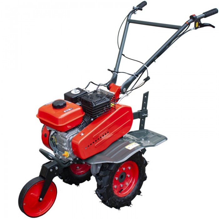 Cultivator cu motor pe benzină Elefant E6-B + freze – Cultivatoare cu motor și tractoare cu acționare manuală