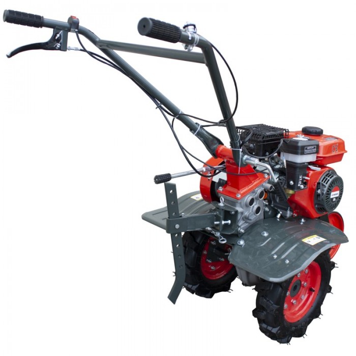 Cultivator cu motor pe benzină Elefant E6-B + freze – Cultivatoare cu motor și tractoare cu acționare manuală