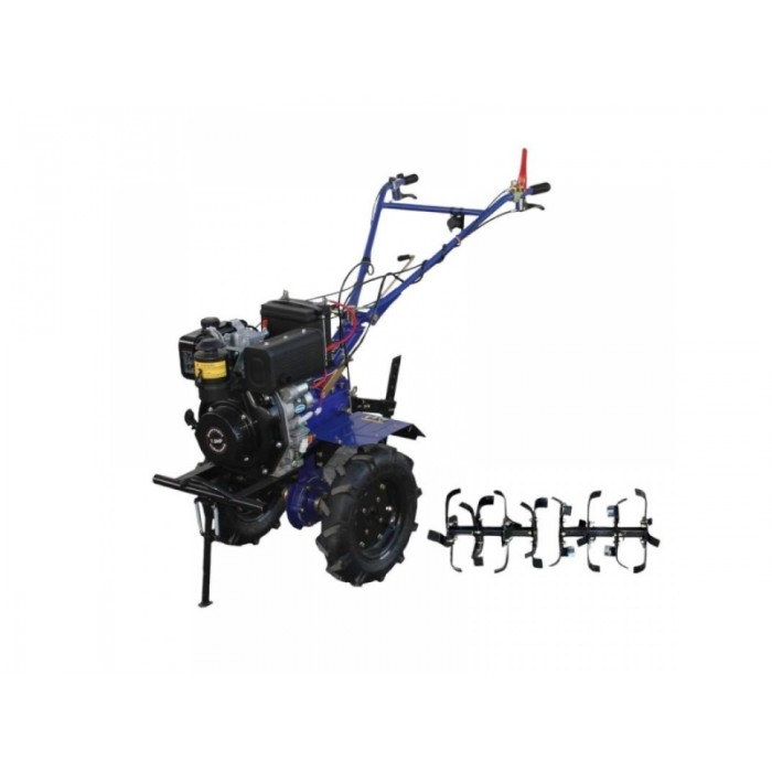 Cultivator cu motor diesel Belarus 707E7 cu sapă rotativă – Cultivatoare cu motor și tractoare cu acționare manuală