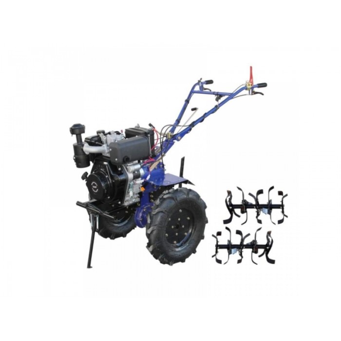 Cultivator cu motor diesel Belarus 707E10 cu sapă rotativă – Cultivatoare cu motor și tractoare cu acționare manuală