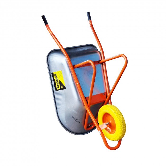 Тачка 90л с полиуретановым колесом EuromasterMD WB6418PU – Тачки