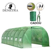 Теплица для сада Demetra 8 м-3 м-2,25 м, 200 г/м2, 26 мм