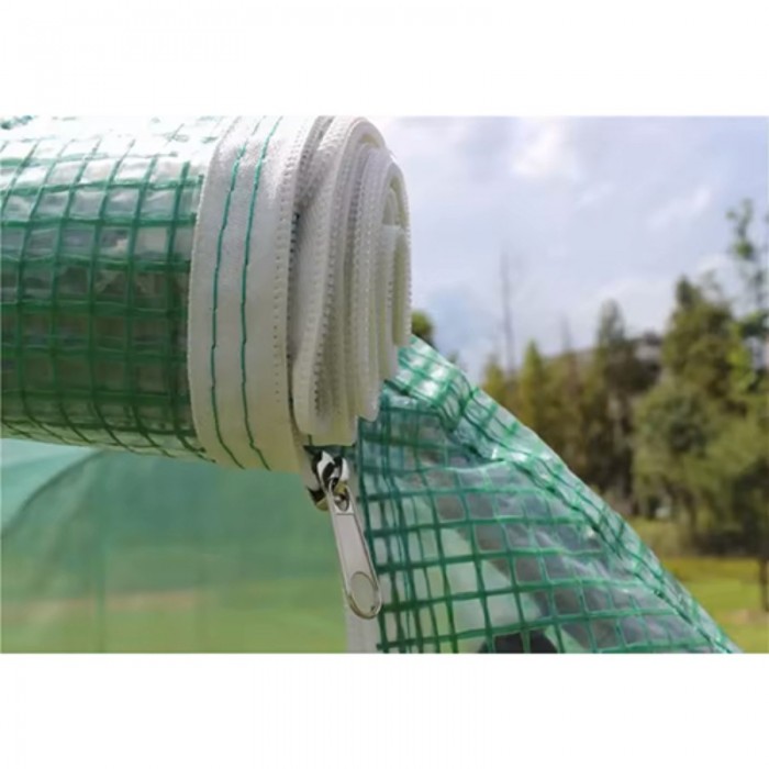 Seră pentru grădină Demetra 8×4×2,5 m, 240 g/m², țeavă 32 mm