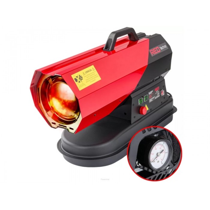 Încălzitor de aer diesel Red Technic RTNGO0125 – portabil pentru auto și camping