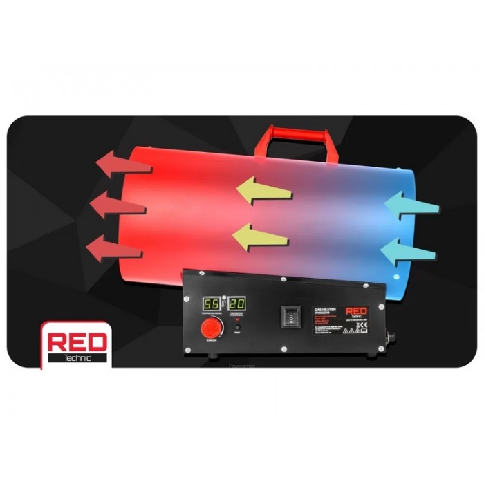 Aerotermă pe Gaz Red Technic RTNGG0118