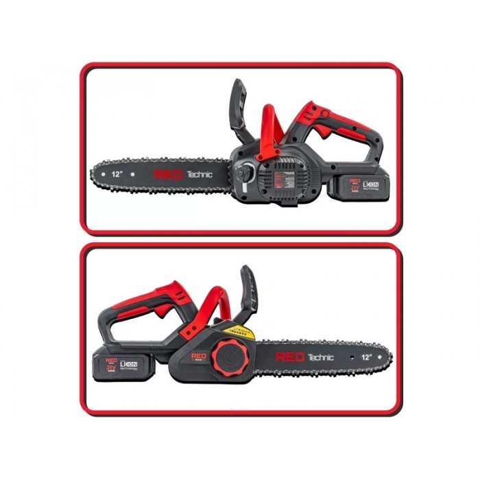 Цепная пила аккумуляторная Red Technic RTPAK0124 – Бензопилы - Дружбы