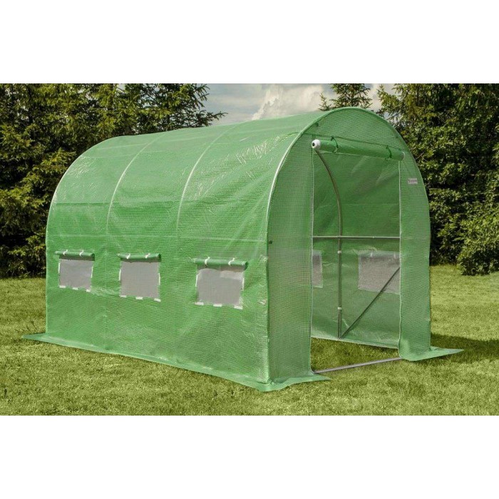 Seră de grădină Demetra 3x2x2 m, folie 180 g/m², țeavă 26 mm, grosime 0,9 mm pentru Supermag.md