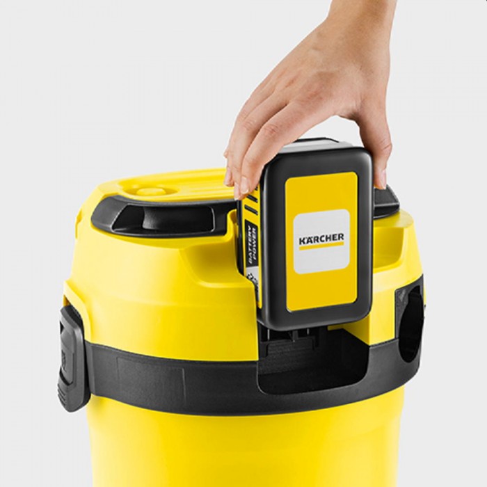 Пылесос промышленный с аккумулятором Karcher WD3-18 V-17-20 Battery (1.628-550.0) – Пылесосы и системы пылеудаления