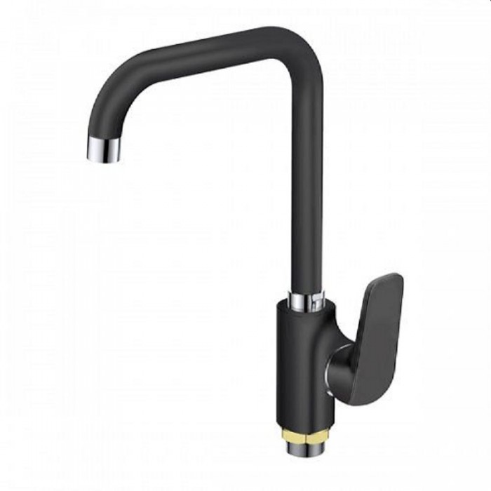 Смеситель для кухни Mixxus Oregon 014-G NUT Black – Смесители кухонные