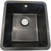 Раковина кухонная Торнадо БАРБАРА 460x420 Обсидиан