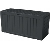 Ящик садовый для хранения Keter Marvel Plus Storage Box 270L Anthracite (230417)