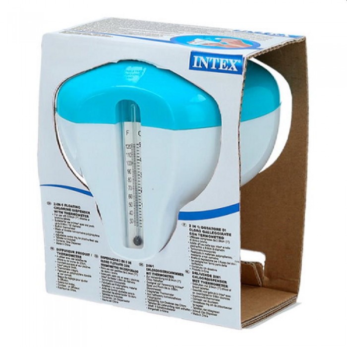 Химический диспенсер Intex с термометром, 20 гр – Акскссуары для басейнов