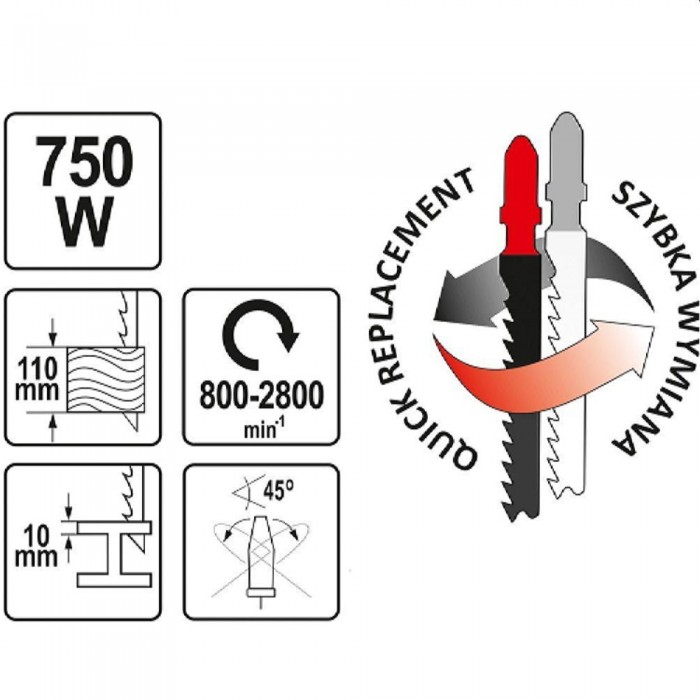 Ferăstrău vertical Yato YT-82272 – Fierăstraie verticale