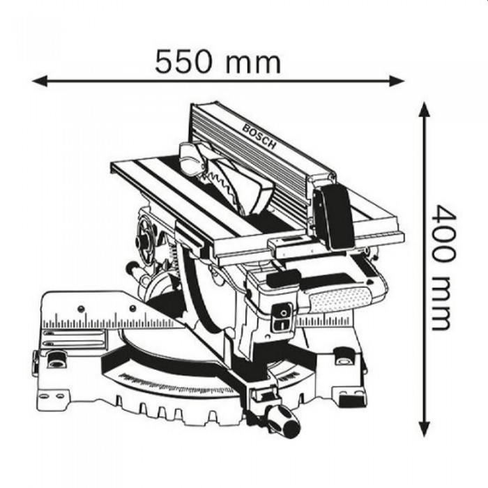Пила циркулярная Bosch GTM 12 JL – Пилы циркулярные