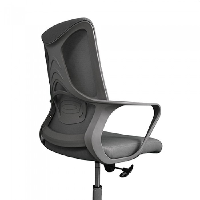 Офисное кресло Deco F-20141 A Серое сиденье+серый каркас – Кресла офисные