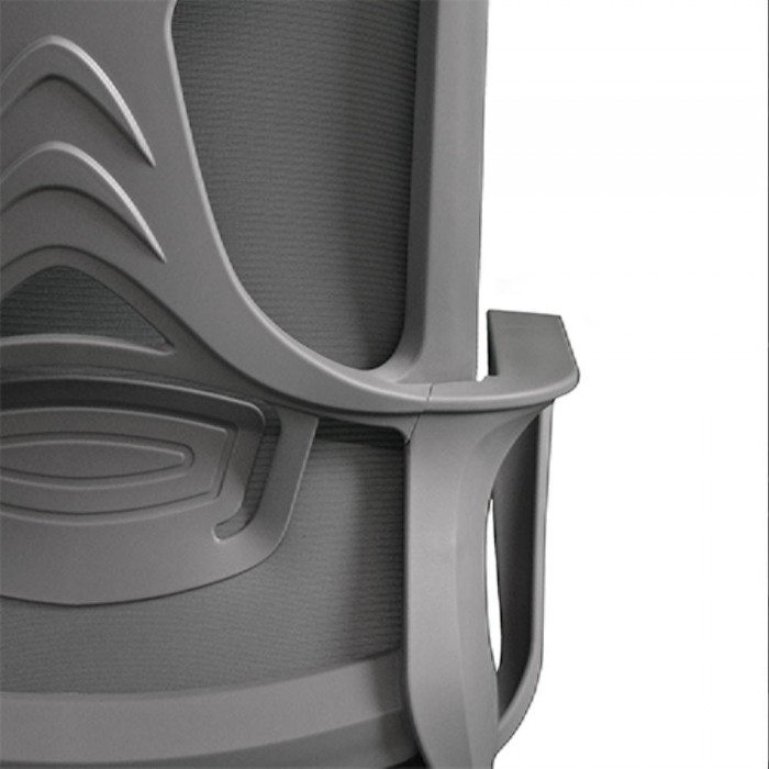 Офисное кресло Deco F-20141 A Серое сиденье+серый каркас – Кресла офисные
