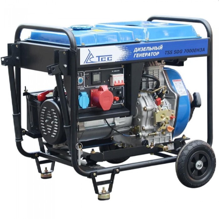 Генератор на дизельном топливе TSS SDG 7000EH3A – Генераторы