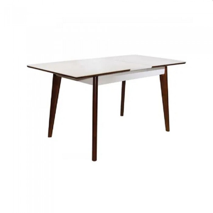 Стол для кухни Deco MG-A05 White+Brown – Столы кухонные