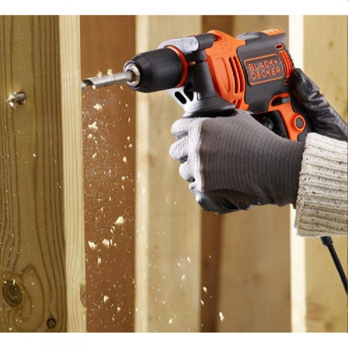 Mașină de găurit cu impact Black+Decker BEH550 – Mașini de găurit