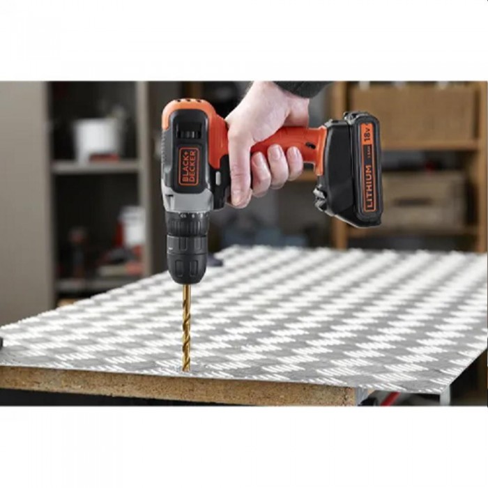 Mașină de găurit fără fir Black+Decker BCD001C1-QW – Șurubelnițe