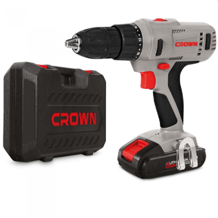 Mașină de găurit/șurubelniță fără fir Crown CT21056L-1.5 BMC – Șurubelnițe