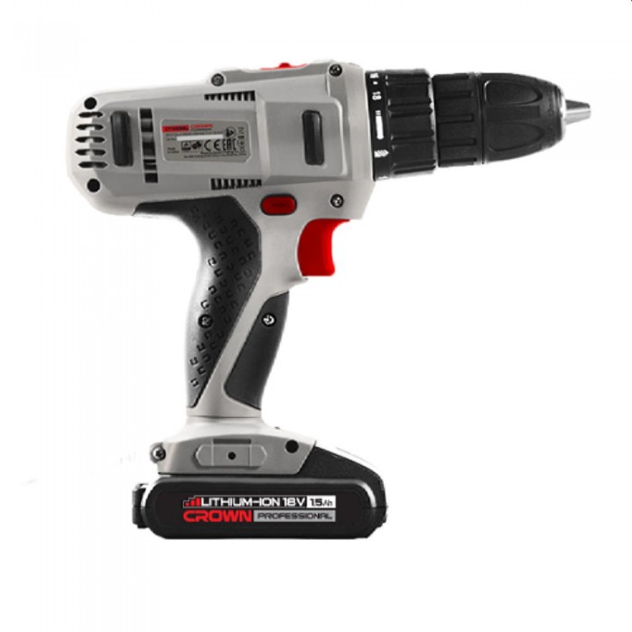 Mașină de găurit/șurubelniță fără fir Crown CT21056L-1.5 BMC – Șurubelnițe