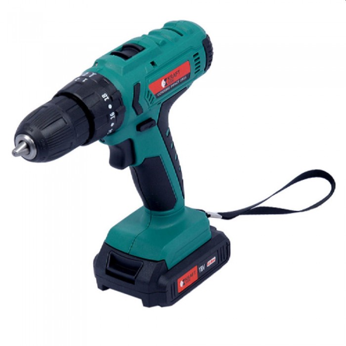 Дрель-шуруповёрт аккумуляторный KraftTool KT18V Li-Ion – Шуруповерты