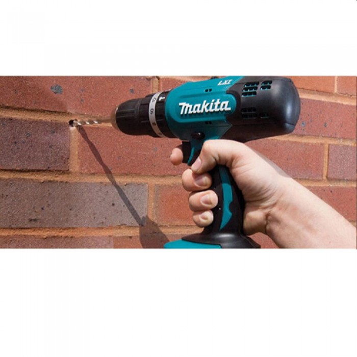 Дрель-шуруповерт с аккумулятором и ударом Makita DHP343SYE – Шуруповерты