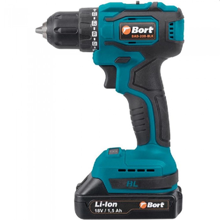 Bort BAB-20X-BLK șurubelniță/bormașină fără fir (2x1.5 Ah) – Șurubelnițe