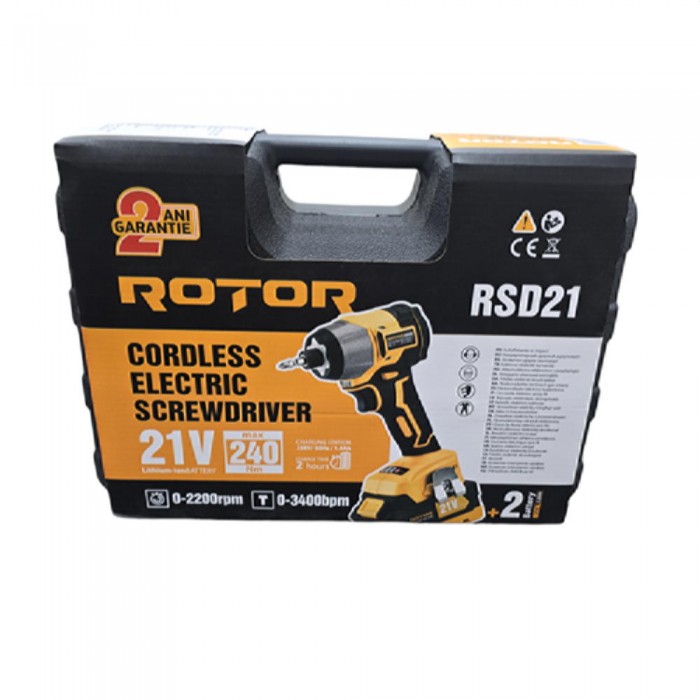 Șurubelniță cu impact fără fir Rotor RSD21 – Șurubelnițe