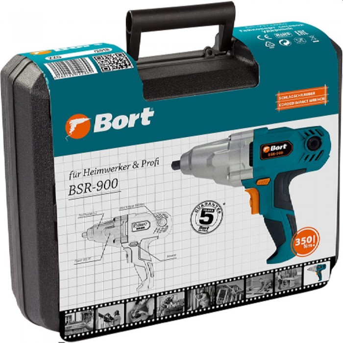 Шуруповерт ударный Bort BSR-900 – Шуруповерты