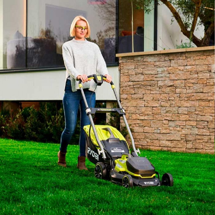 Газонокосилка с аккумулятором Ryobi RY18LMX40A-150 – Триммеры и газонокосилки