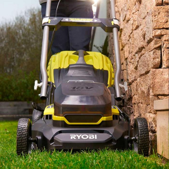 Газонокосилка с аккумулятором Ryobi RY18LMX40A-150 – Триммеры и газонокосилки