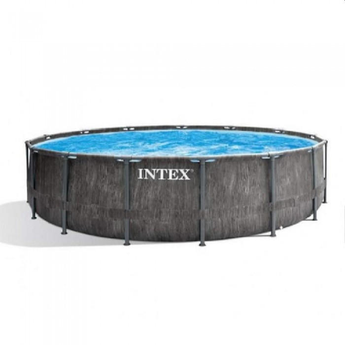 Бассейн с рамой Intex Carcas GreyWood Premium 26742 – Бассейны