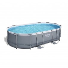 Бассейн с рамой Power Steel Oval Bestway 56448BW