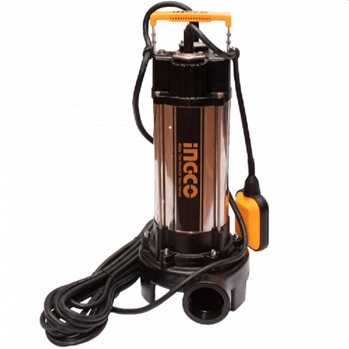 Насос дренажный Ingco SPDB15008 – Насосы для воды