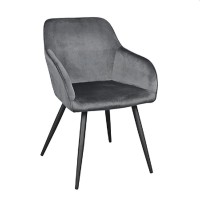 Декоративный стул Airis Velvet HLR21 серый