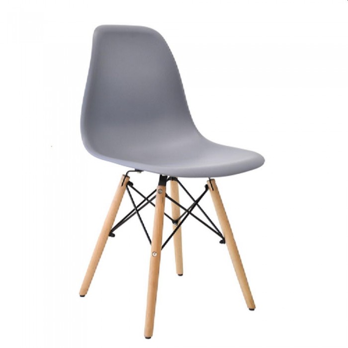 Декоративный стул Eames A-37 серый – Стулья
