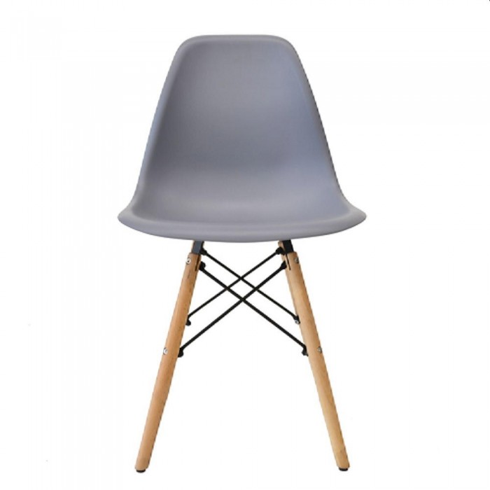 Декоративный стул Eames A-37 серый – Стулья
