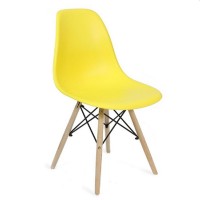 Декоративный стул Eames A-37 желтый